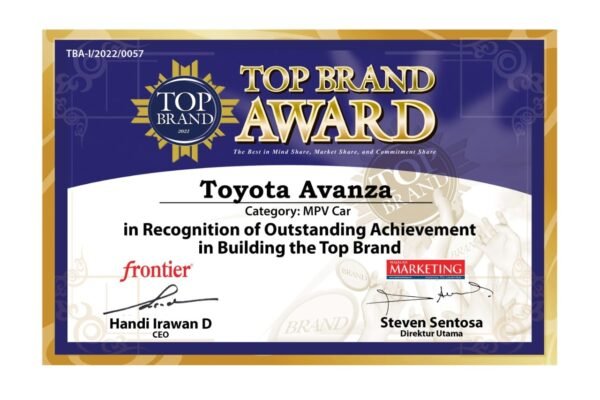 TOP BRAND AWARD 2022