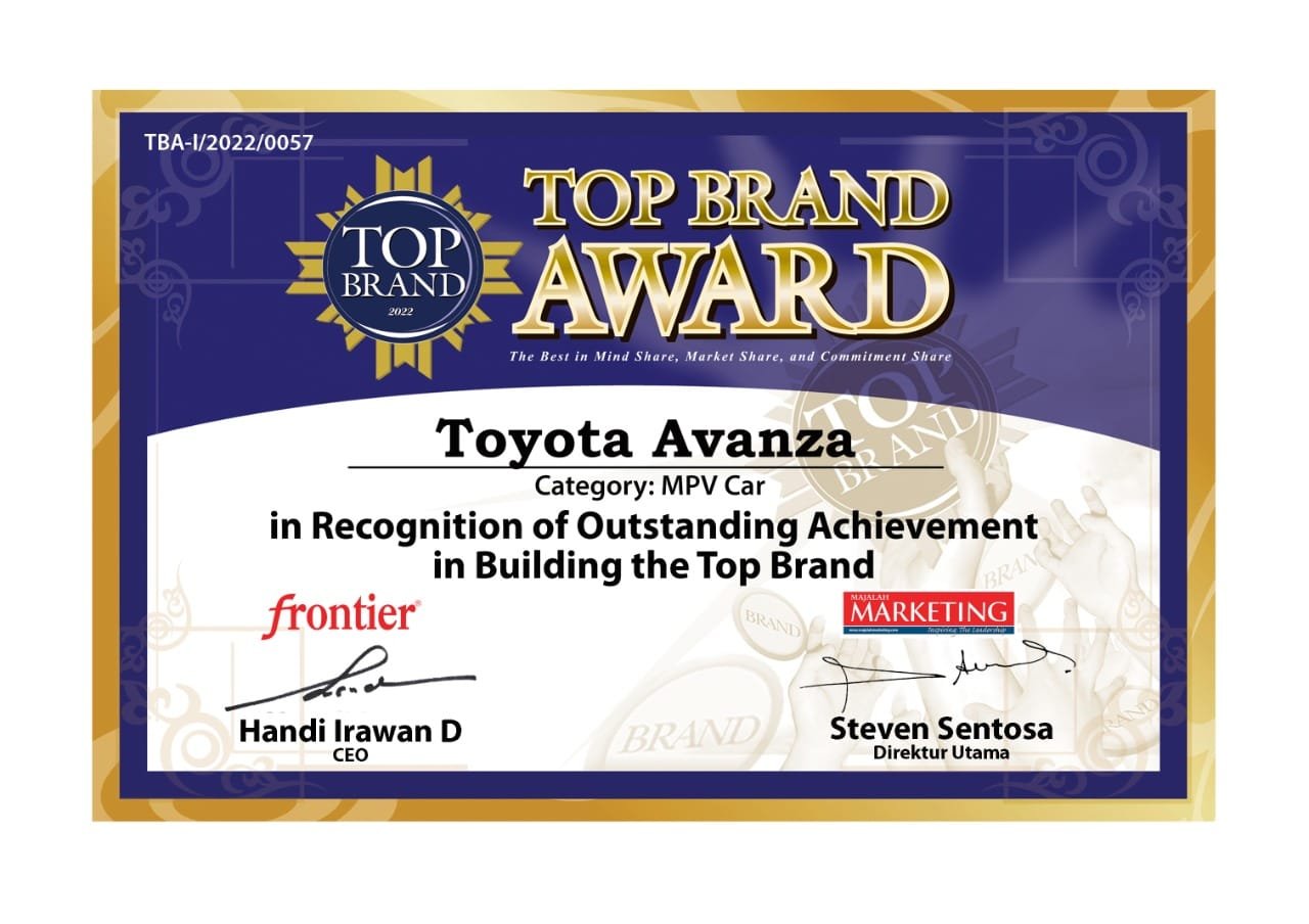 TOP BRAND AWARD 2022